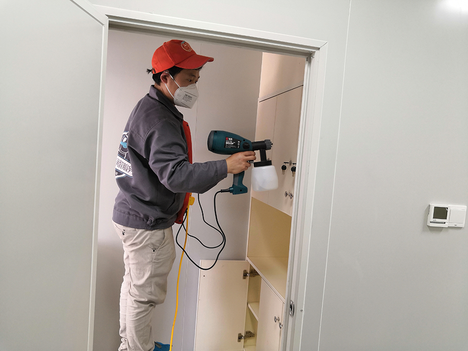 柜子全方位噴涂治理甲醛 柜子全方位噴涂治理甲醛