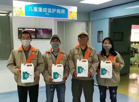 深圳南山第六人民醫院荃芬除甲醛施工案例